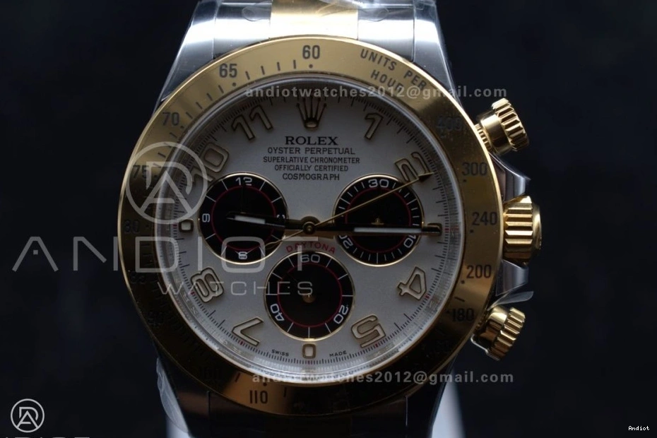 YG Arabic Daytona Markers Clean Bracelet 116503 V2 White SS 1:1 Best Dial on Edition SA4130 0227